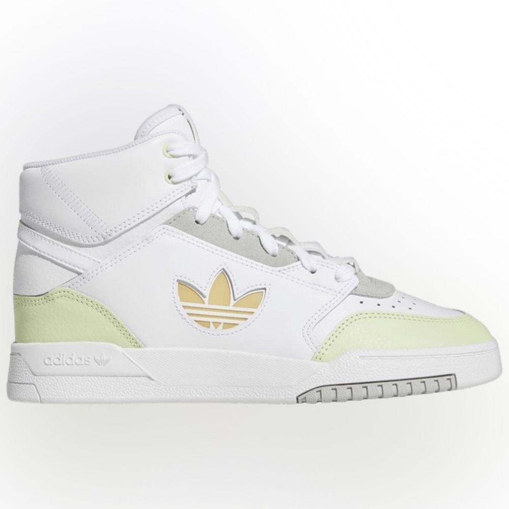Adidas. Wmns Drop Step XL 'White Almost Lime'. Size 5.5.